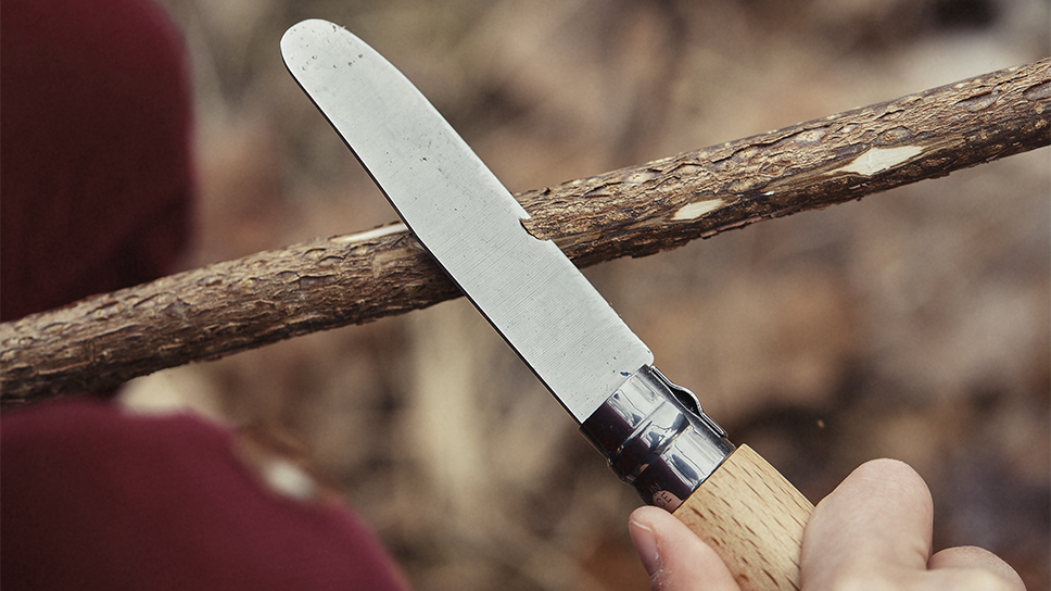 Opinel N°07 My First / Junior - Natural - rozkładany nóż dla dzieci z zaokrąglonym ostrzem